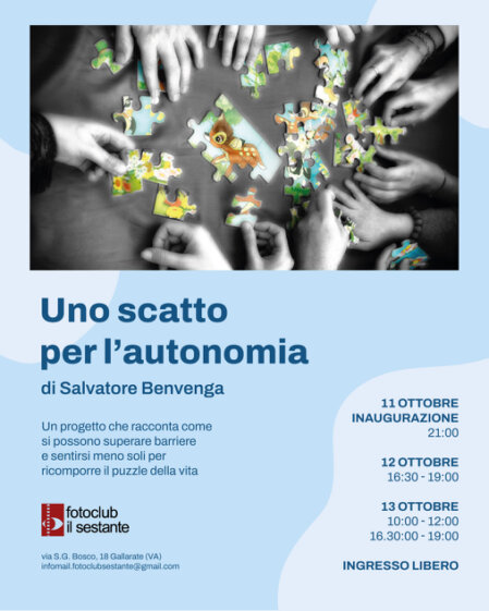 Uno scatto per l'autonomia